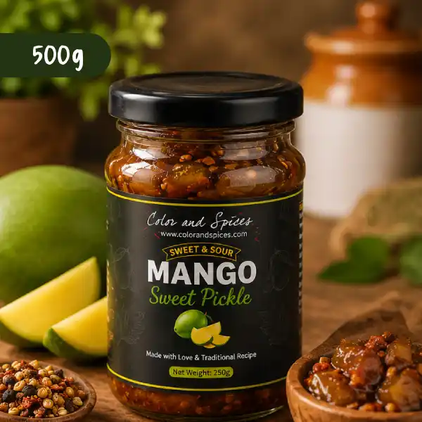 Mango Sweet Pickle 500g – Traditional Homemade